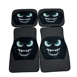 Horror Comedy Parody ProLiner Floor Mats for Cars Trucks SUV, 3-Piece All-Weather Car Mats with Universal Fit Design, Durable Car Floor Mats with Capture Ridges, Waterproof Rubber Floor Mats for Cars non-slip protection