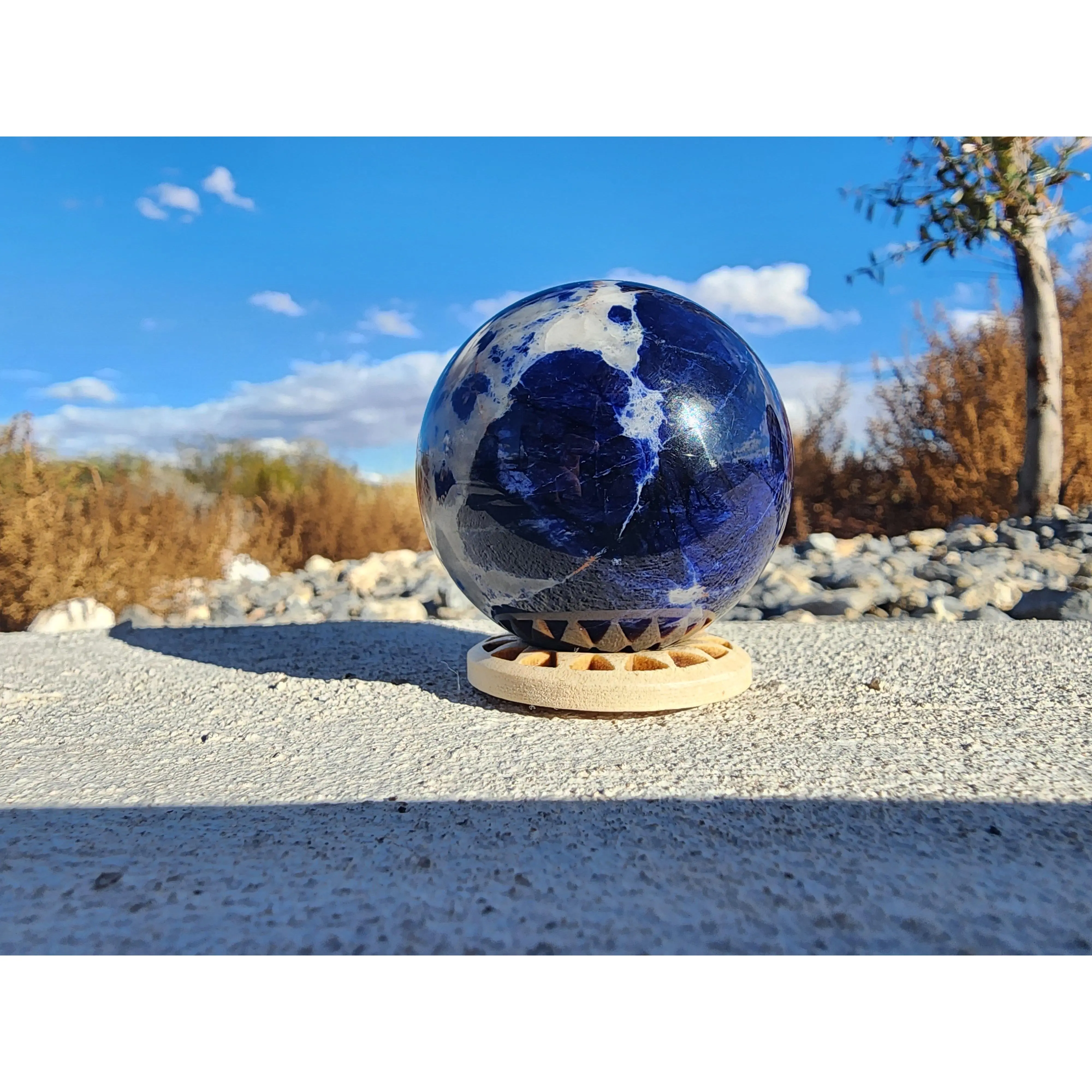 Sphere - Sodalite - 45mm/1.7"