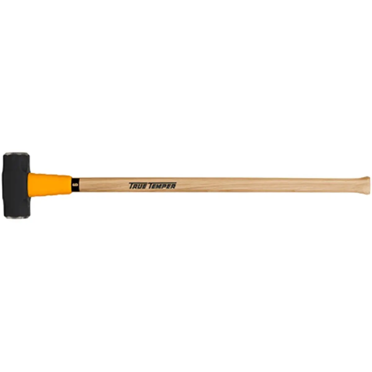 Ames True Temper 20185200 Sledgehammer - 12 lb. Double Face Forged Steel Sledge Head, 36 in. American Hickory Handle, Overstrike Protection, Maximum Durability, Shock Reduction, Wedge & Ring Connection