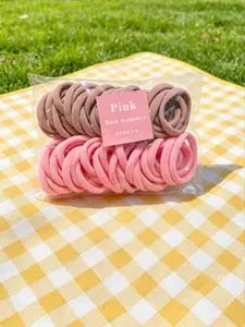 50PCS Hair tie No Crease Hair Tie for Women - Soft Skin Friendly, High Stretch Reusable,mothersdaygift.