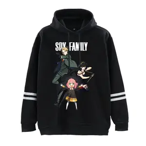 SPY x FAMILY Spy Playhouse Printed Sweater Spring and Autumn Casual Loose Hooded Pullover