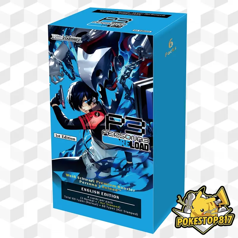 Weiss Schwarz Premium Booster PERSONA 3 Reload Booster Box Japanese -  TikTok Shop