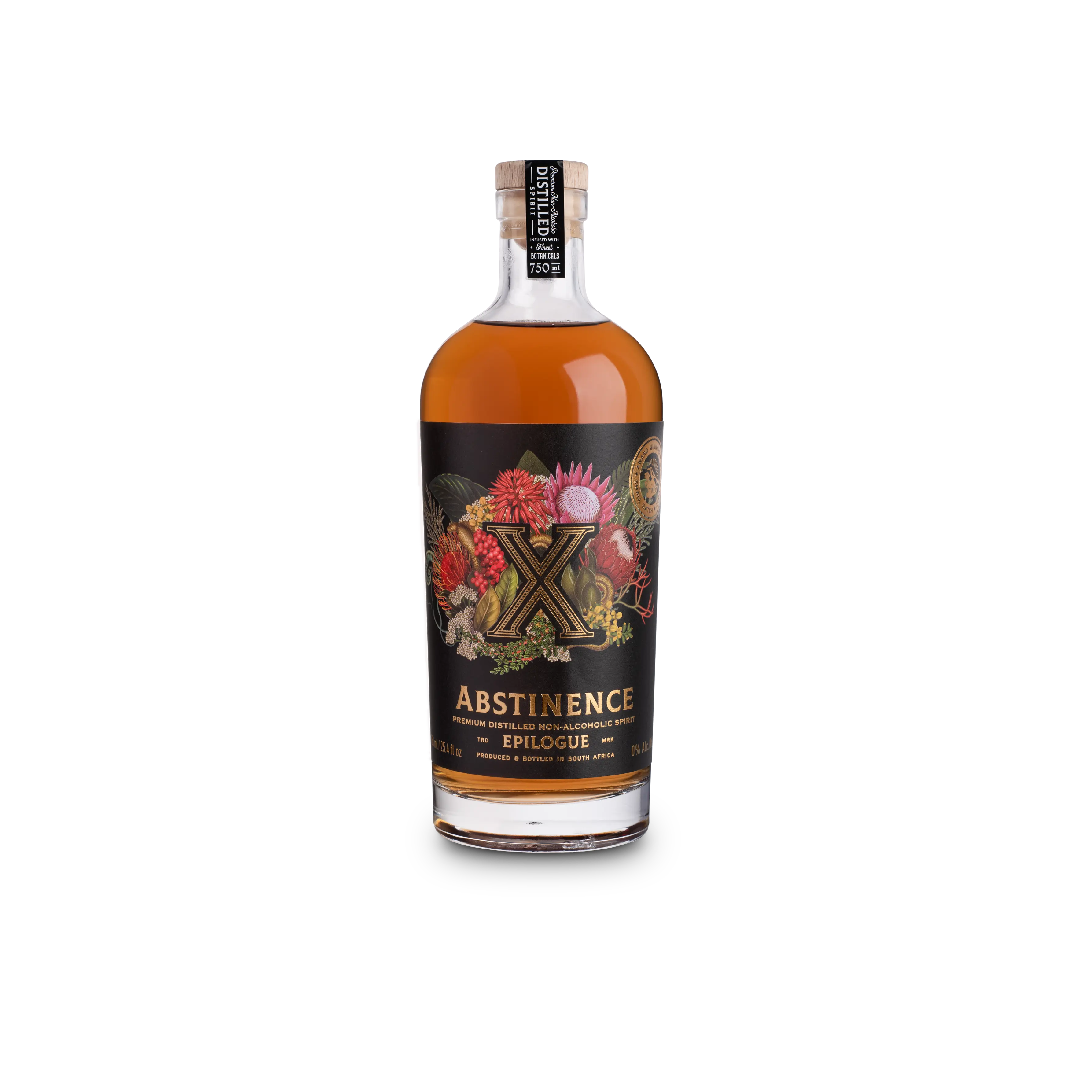 Epilogue X Premium Distilled non-alcoholic Spirit Sugar Free Natural 750ml