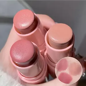 Super cost-effective 3-in-1 blush stick, waterproof, sweat-proof and brightening, natural matte nude makeup, suitable for all skin tones, a must for daily makeup, the first choice for Valentine's Day, Christmas and Mother's Day gifts