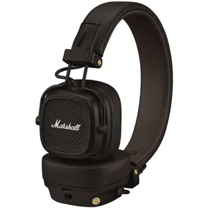 Refurbished - Marshall Major V On-Ear Wireless Bluetooth Headphones - Brown