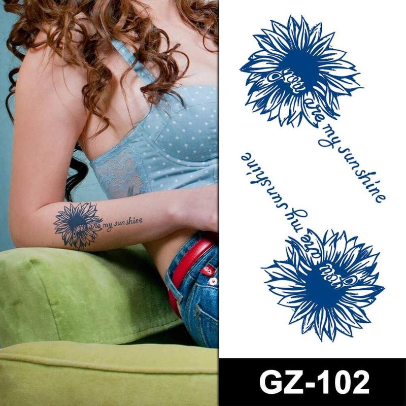 🔥 Hottest Trend! 🌿 Popular Plant-Based Jagua Tattoos: Waterproof, Sweatproof, and Lasts 2 Weeks! 🔥💫