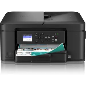 Brother Work Smart 1360 Wireless Color Inkjet All-in-One Printer with Automatic Duplex Printing and 1.8” Color Display | Includes Refresh Subscription Trial(1) (MFC-J1360DW) (Uses LC501 Series Inks)