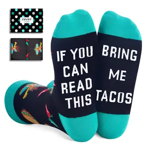 Zmart Taco Socks Mexican Socks For Women, Funny Mexican Mom Gifts, Cinco De Mayo If You Can Read This Bring Me Taco Socks  SwimWeek  summervibes