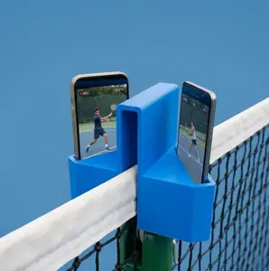 Clip Your Phone to the Net – Record Tennis Matches Hands-Free