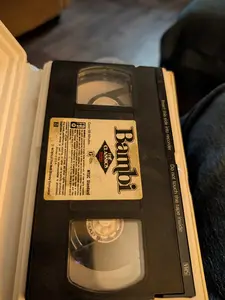 Walt Disney Bambi VHS tape