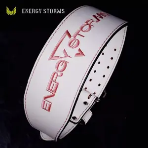 Energy Storm Fitness Waist Belt Weightlifting Belt Male Professional Sports Equipment Workout Equipment Training Girdle Squat Deadlift Strength Lift Weight