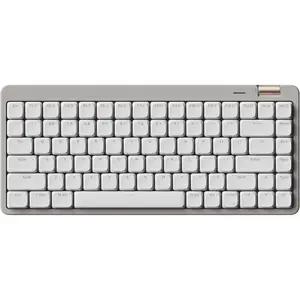 Flow Lite 84  Low Profile Mechanical Keyboard, 75% Swappable Rechargeable  Keyboard with 2.4G Receiver,  and Wired Connection for Windows, / Specter Linear Switches (Marble)