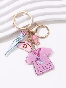 Nurse Appreciation Gift Set, Nurse Gifts for Women & Men, Cute Nursing Themed Accessories, Perfect Nurses Day Present Ideas, Keychain Pendant