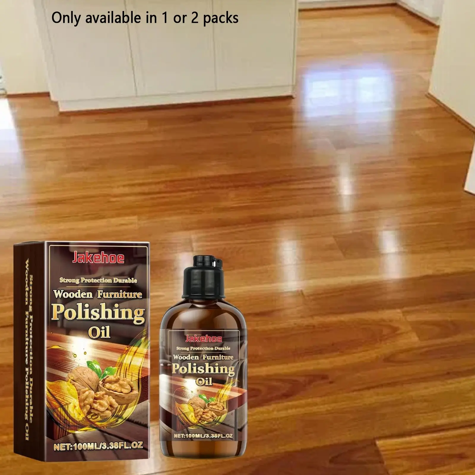 Wood Wax Oil Furniture Polish, Polishing Agent, Protective Wood Wax for Floors and Furniture, Enhances Shine and Preserves Wooden Surfaces, Surface Care, Defense