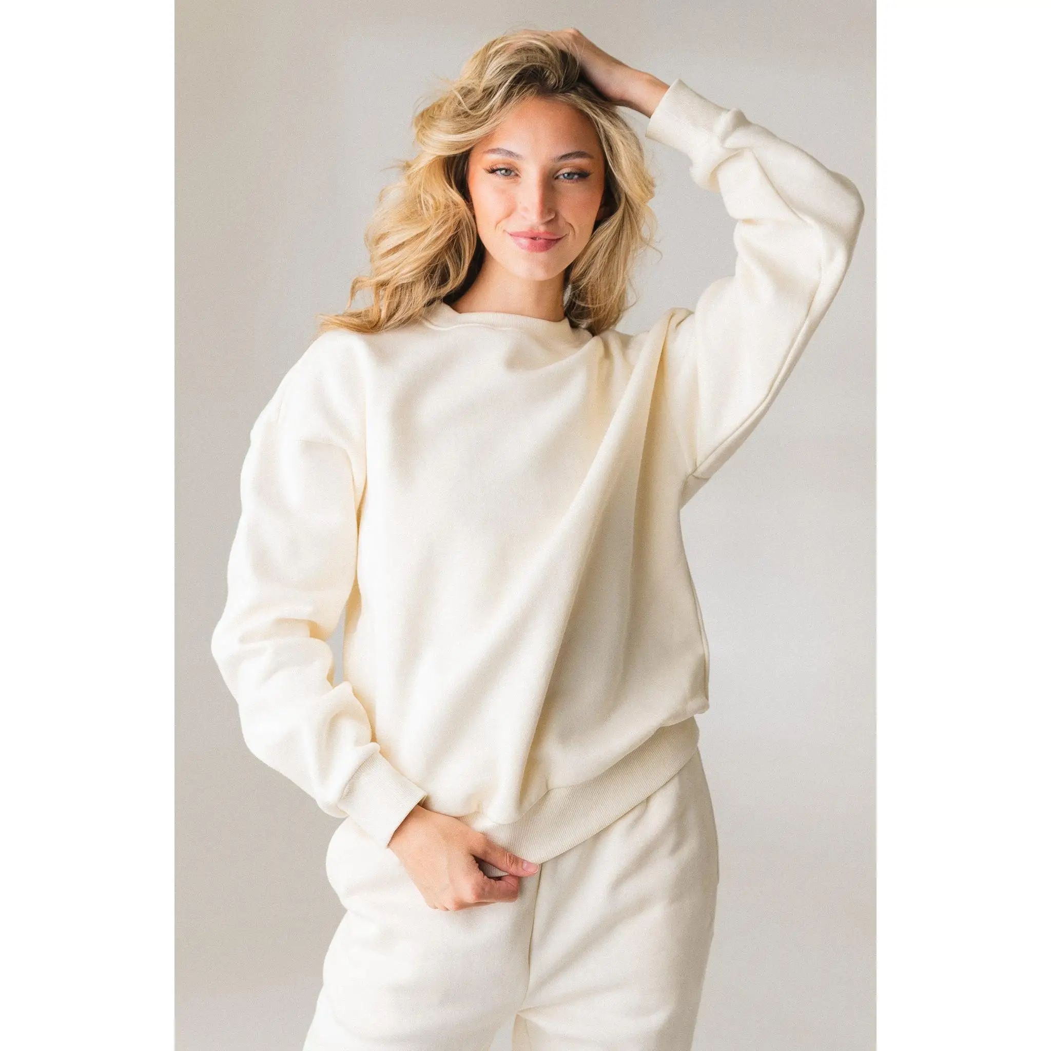 Vitality Cozy® Uni Crew - Oat