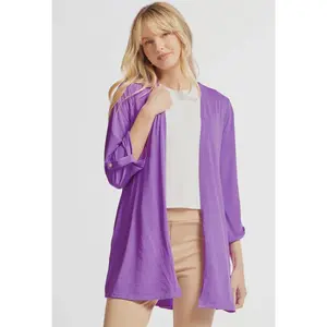 Purple Cardigan