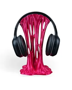 Sticky Headphone Stand-Holder, Headset Organizer for Phones and Electronics, Stylish Tech Accessory
