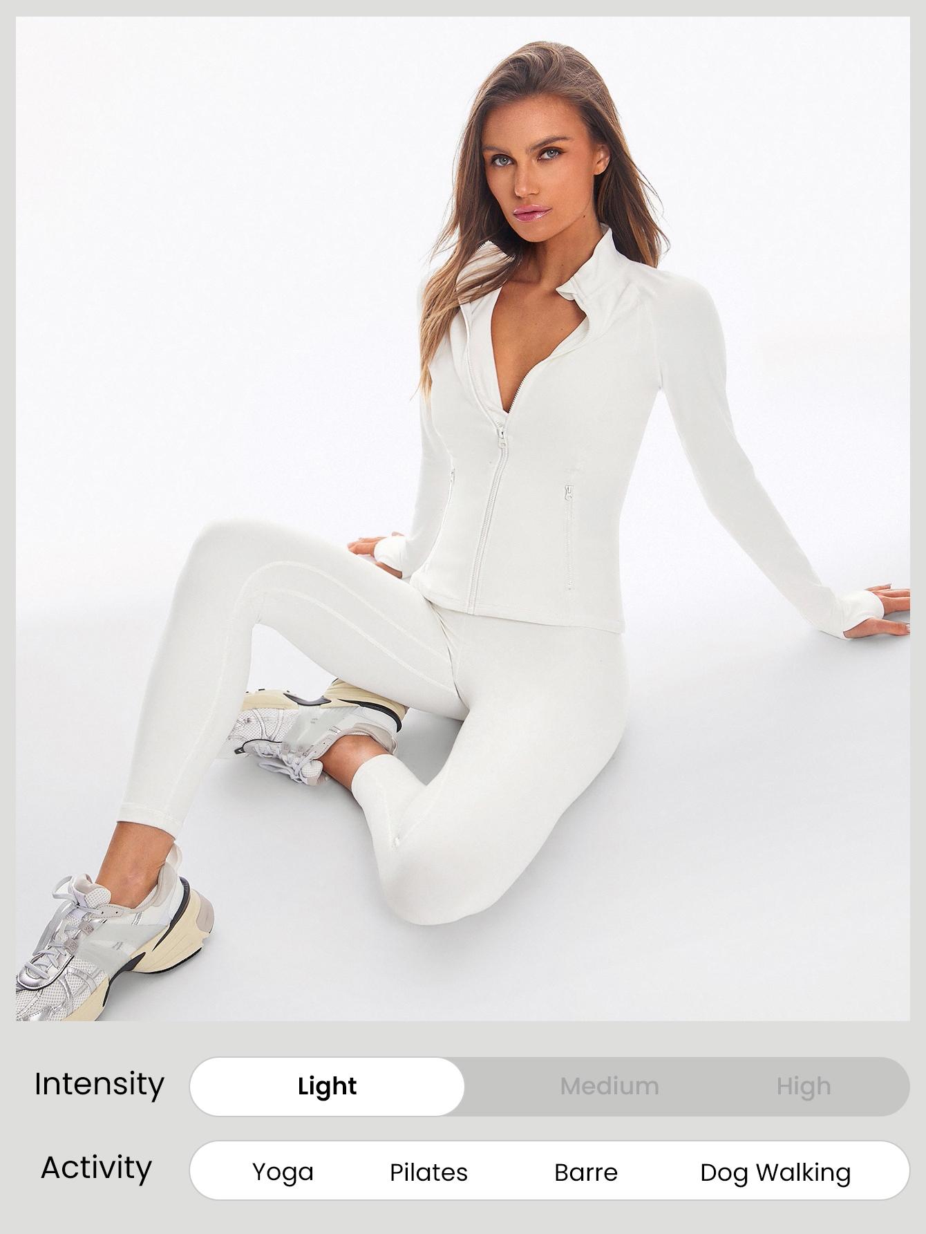 GLOWMODE 2PCS Slim-It BBL Jacket & 4"3 Crossover Bike shorts Bundle Set