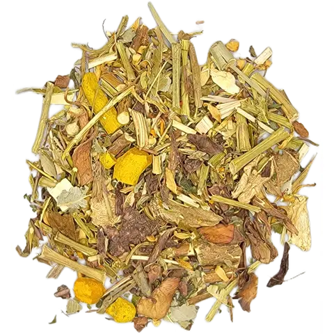 Ciatica Herbal Blend Tea Beverage for Sciatica Relief with Ortiga Curcuma Ginger & More US Made Natural Pain Relief Drink