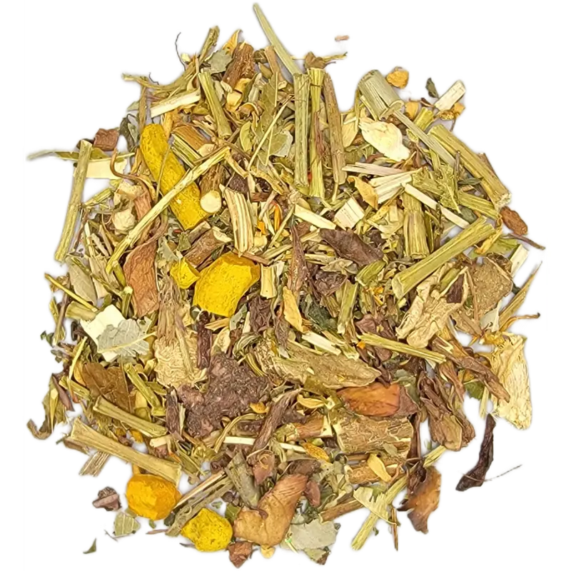 Ciatica Herbal Blend Tea Beverage for Sciatica Relief with Ortiga Curcuma Ginger & More US Made Natural Pain Relief Drink