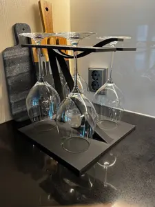 Minimalist Wine Glass Holder