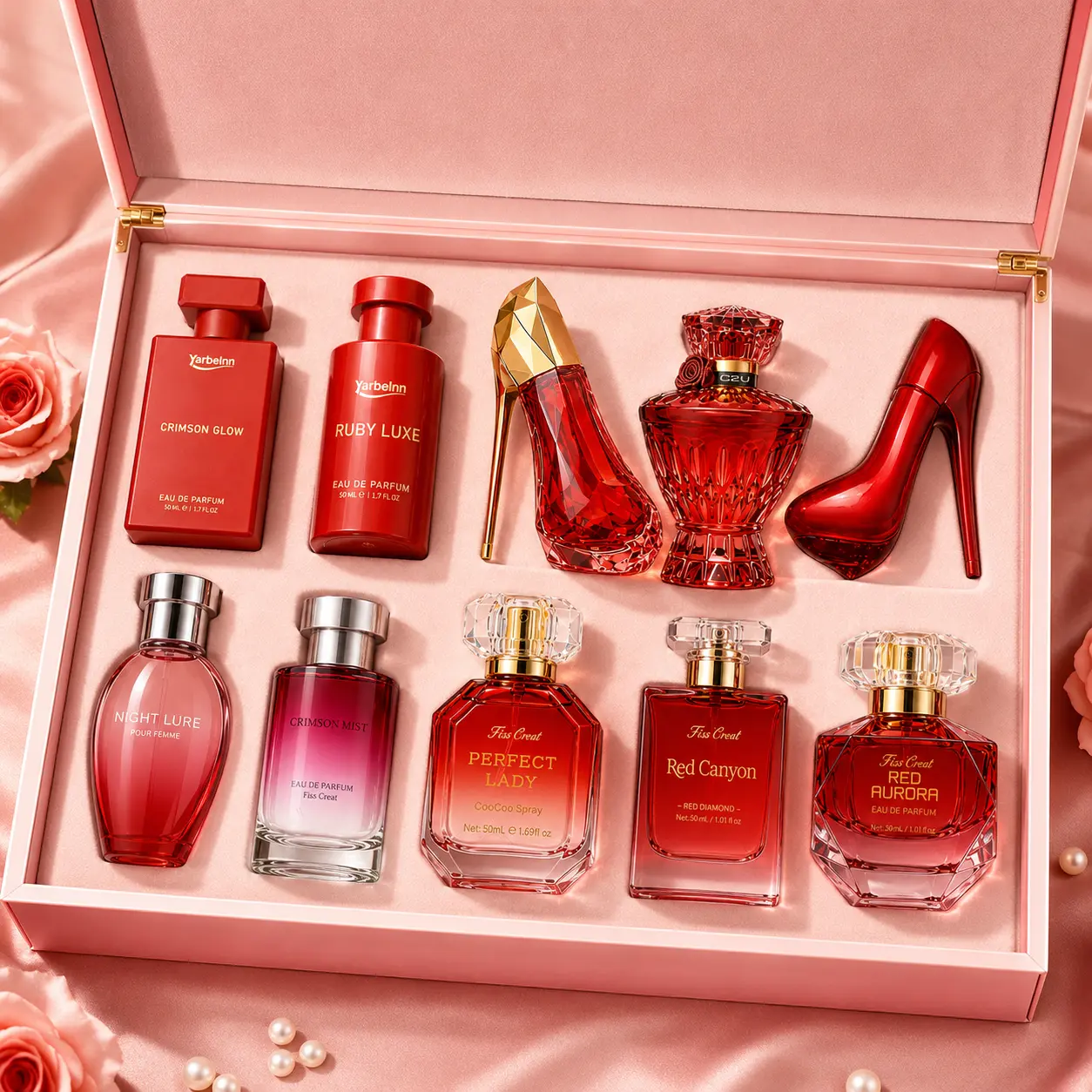 Random Perfume for Women, Fragrance Randomly Selected from 10 Styles, Long-Lasting Eau De Parfum Spray, Floral Fruity & Sweet Scent, Travel Size Fragrance Gift for Her, Styles May Vary
