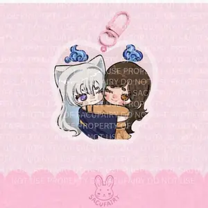 Shoujo Shrine Fox Anime Inspired Acrylic Charms/Keychains