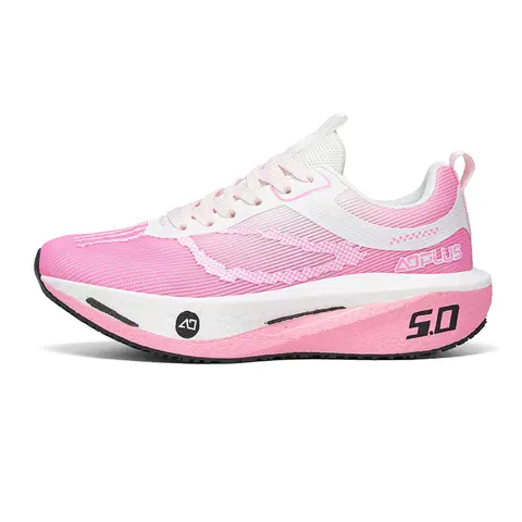 AOPLUS Women's Athletic Sneaker Footwear - Round-Toe, Cloud Cushioning, Lightweight Breathable Airflow Mesh, Shock-Absorbing Thick Sole, Supportive Flexible Design for Walking, Standing Runners