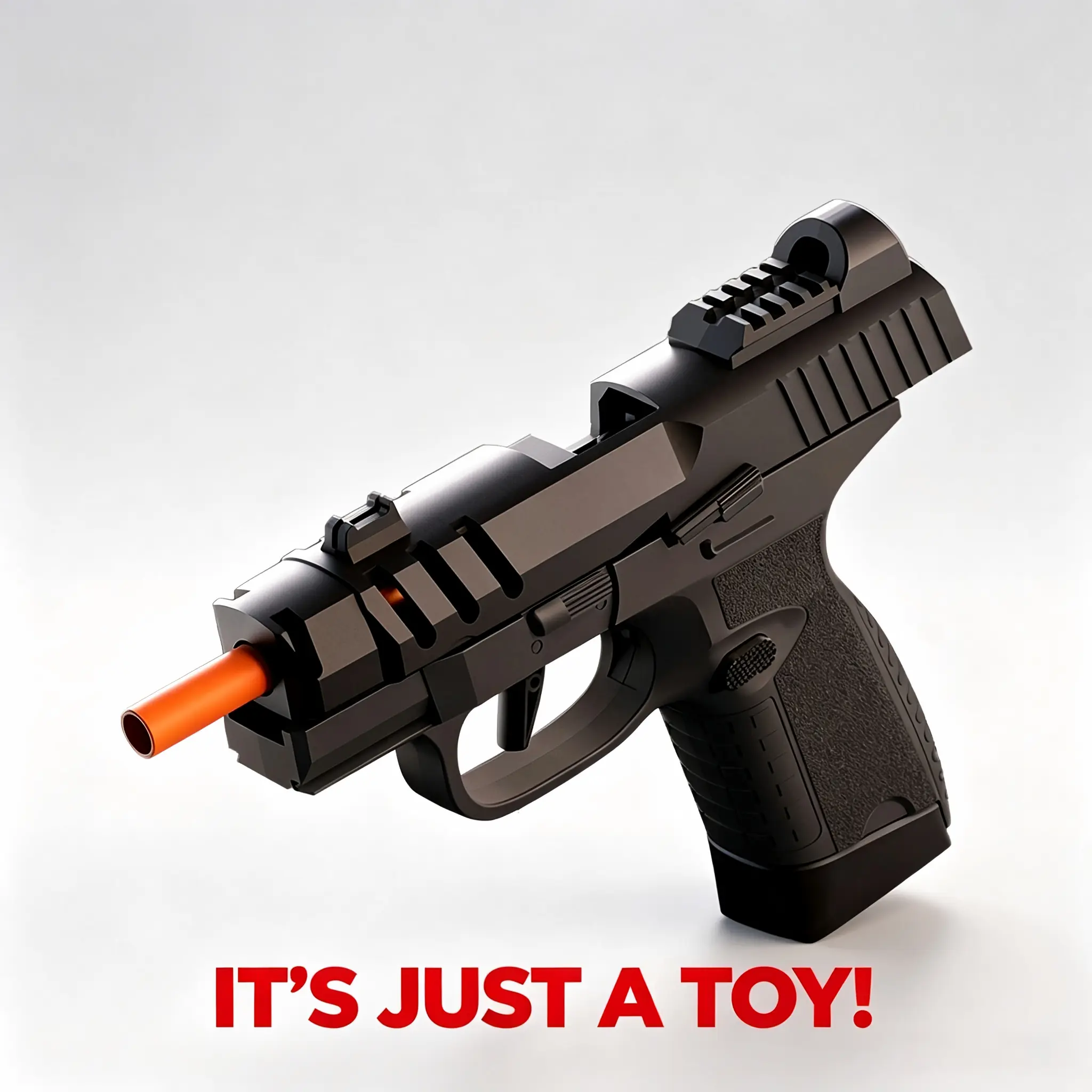 Mini Shell Eject Foam Dart Blaster, Manual Play Toy That Shoots Soft EVA Darts, Indoor & Outdoor Shooting Game Toy, Birthday Holiday Gift for Teens Age14+, Toy Only