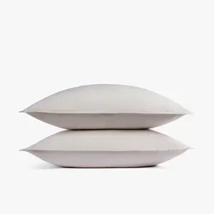 Standard Casual Organic Cotton Sham Set Parchment - Parachute