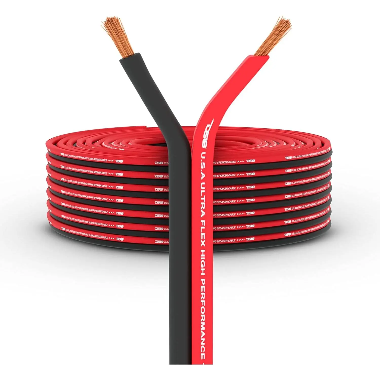 SW-12GA-100RB 12-GA Ultra Flex Speaker Wire Red and Black 100FT - Speaker for Audio Applications SW-12GA-100RB 12-GA Ultra Flex Speaker Wire Red and Black 100FT - Speaker for Audio Applications