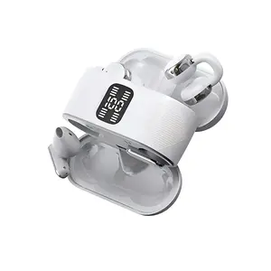 Latest Bluetooth-compatible Earphones Set, 4-Piece Enc Noise Cancellation, High-Fidelity Sound, Type-C Fast Charging, Auto Pairing Function, Noise Cancelling Earphones