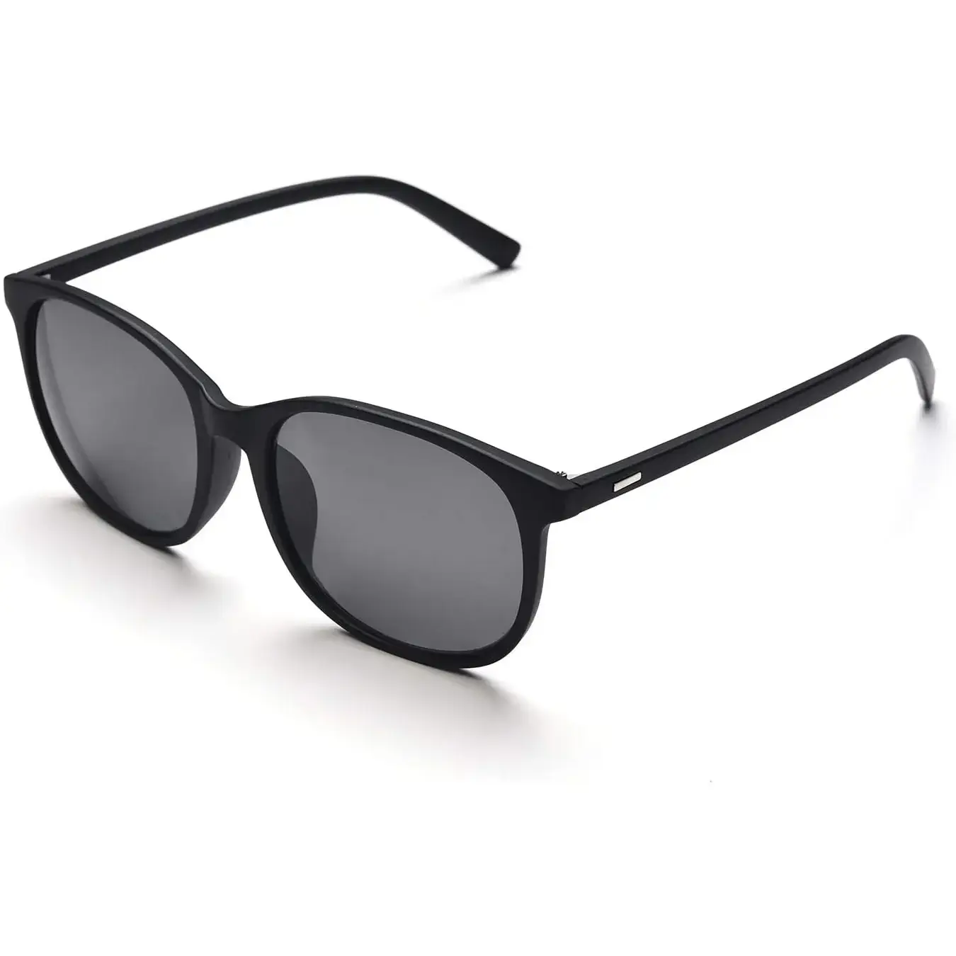 Fashionable Oversize Frame Myopia Glasses - -2.50 Strength Lightweight Distance Eyewear for Men and Women