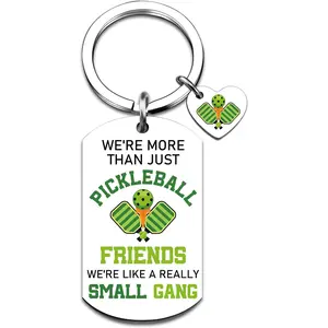 Pickleball Gifts for Women Pickleball Accessories Pickle Ball Keychain for Coaches Friends Pickleballs Bags Charms Friendship Gift for Christmas Birthday Graduation