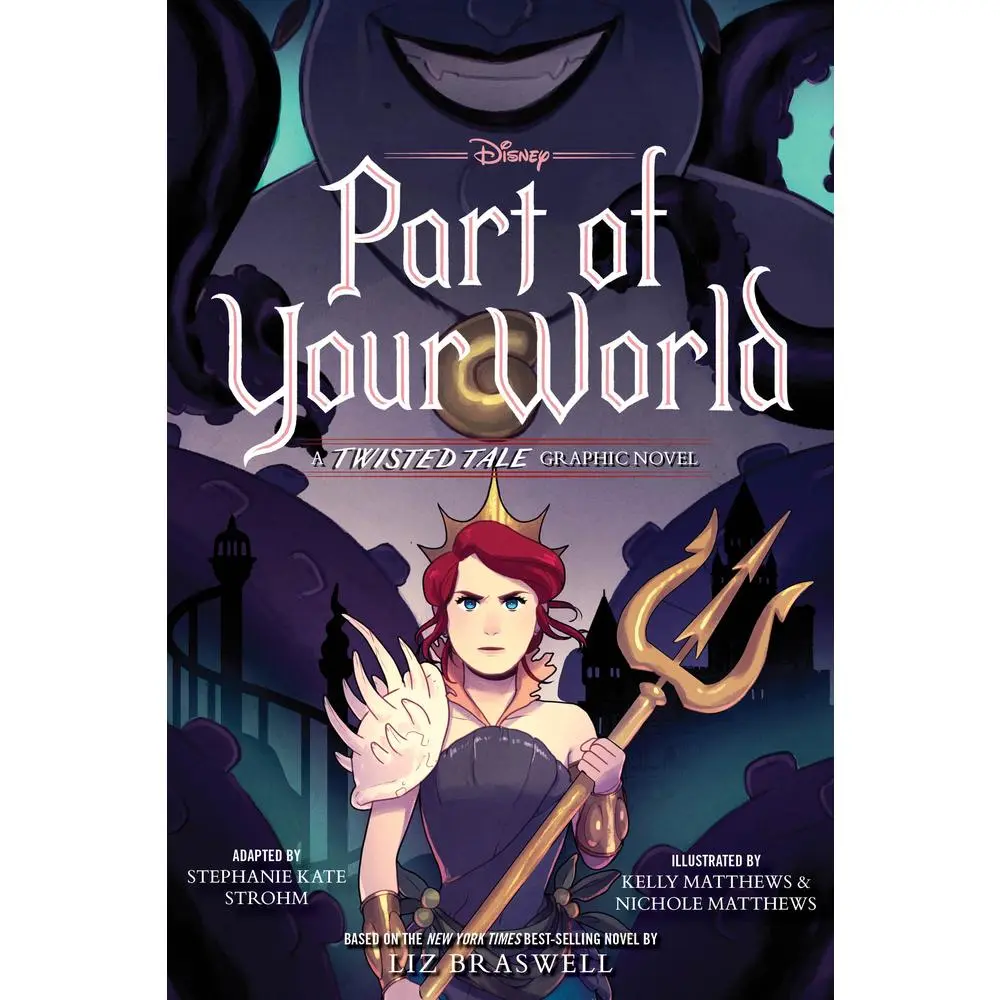 USED Book - Part of Your World: A Twisted Tale Graphic Novel by Strohm, Stephanie Kate (Paperback) - english