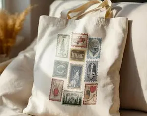 Bookish Tote Bag for the Ultimate Twilight Lover, Perfect Forks, Washington Aesthetic, Hoa Hoa Hoa Season Tote Bag, Twilight Stamps #161