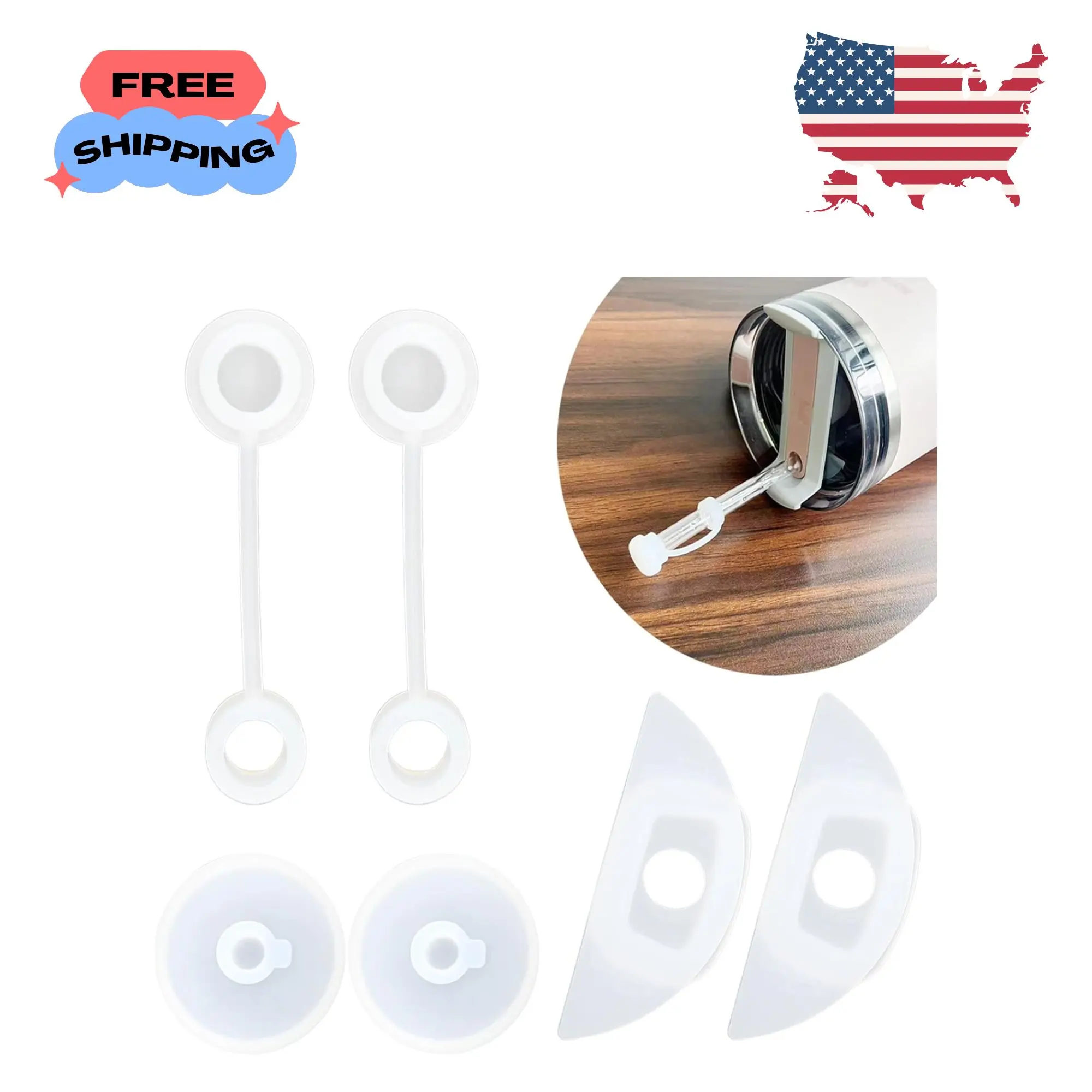 Leak Stoppers Accessories Set For Stanley H2.0 40oz/30oz Tumbler