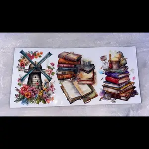 Book stacks 16oz cup