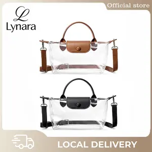 Clear Bag for Stadium Approved Small Crossbody Purse Handbags for Concerts Sports Events