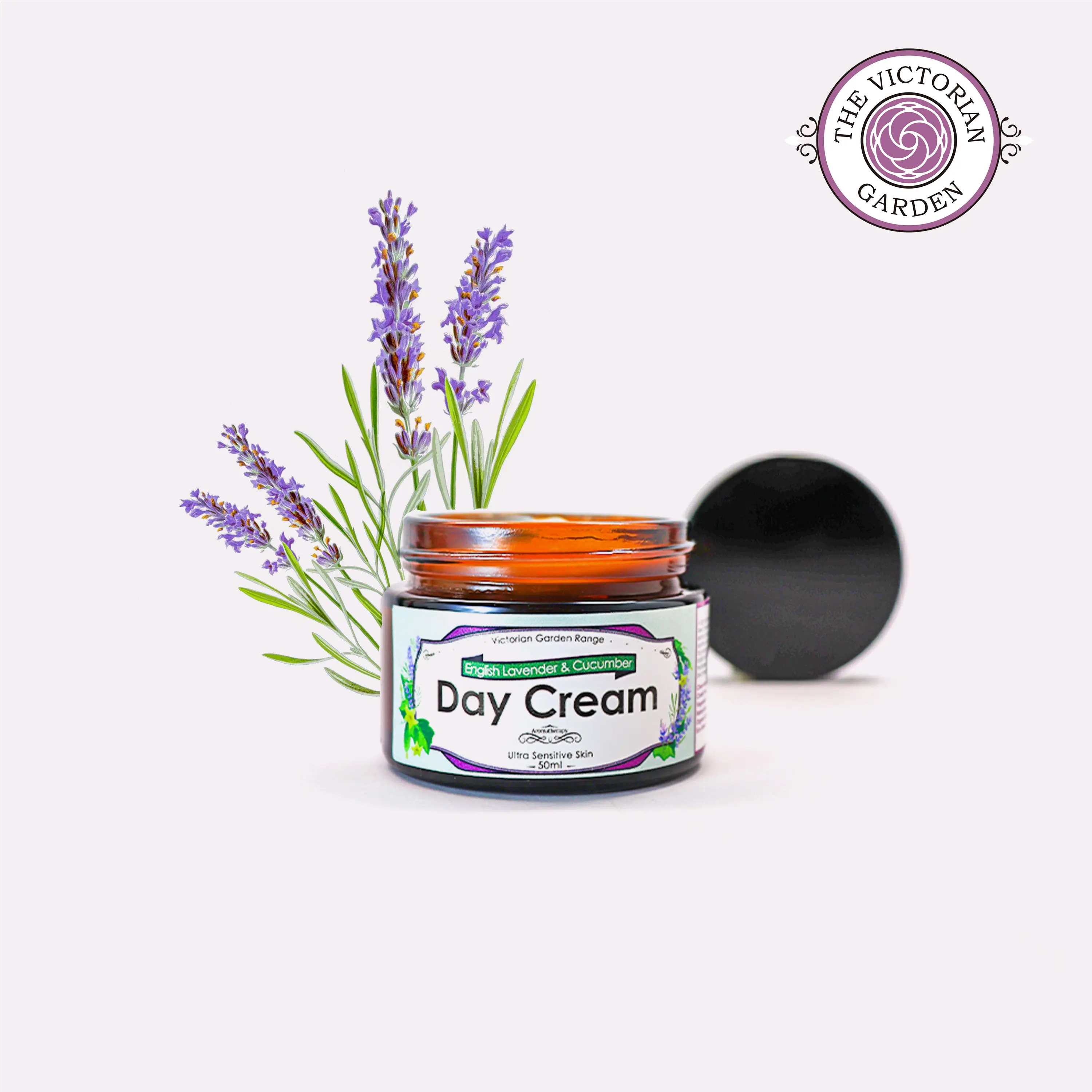 The Victorian Garden English Lavender & Cucumber Day Cream Moisturizers