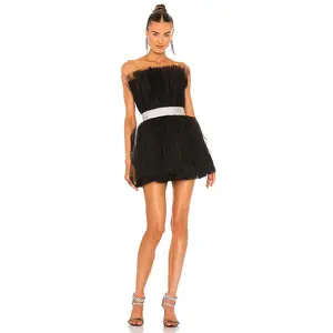 Bronx and Banco X REVOLVE Anna Mini Dress in Black