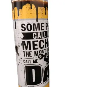 Some People Call Me A Mechanic The Most Important Call Me Dad Insulated 20oz Skinny Tumbler for Dad