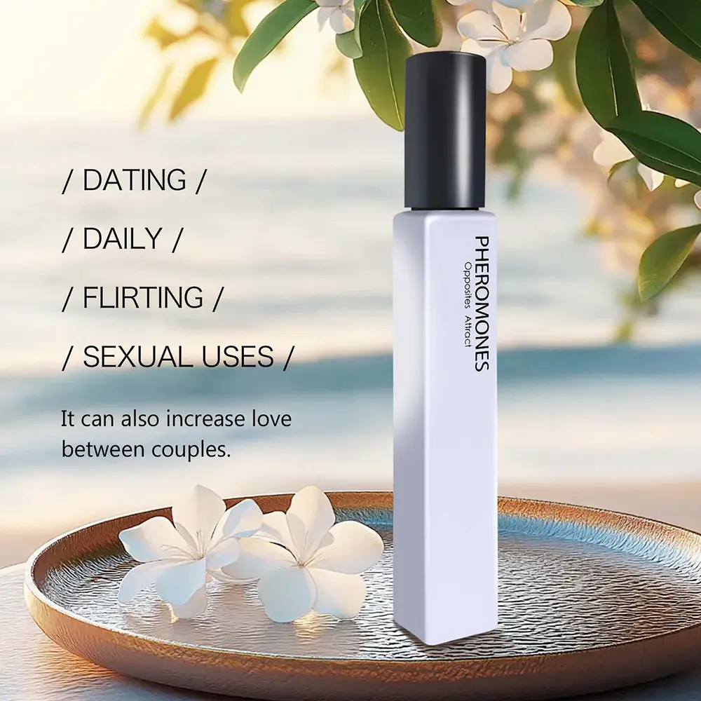 Pheromone Perfume Oil, Natural Origin Women's Fragrance in an Oil Bottle with a Long-Lasting Floral Citrus & Musk Scent, Oil Bottle Women's Fragrance
