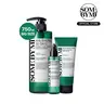 AHA-BHA-PHA Body Miracle Repair Set - Korean Skincare - 3-Step Routine for Body Acne & Texture - Cleanser, Mist & Lotion - Centella, Niacinamide