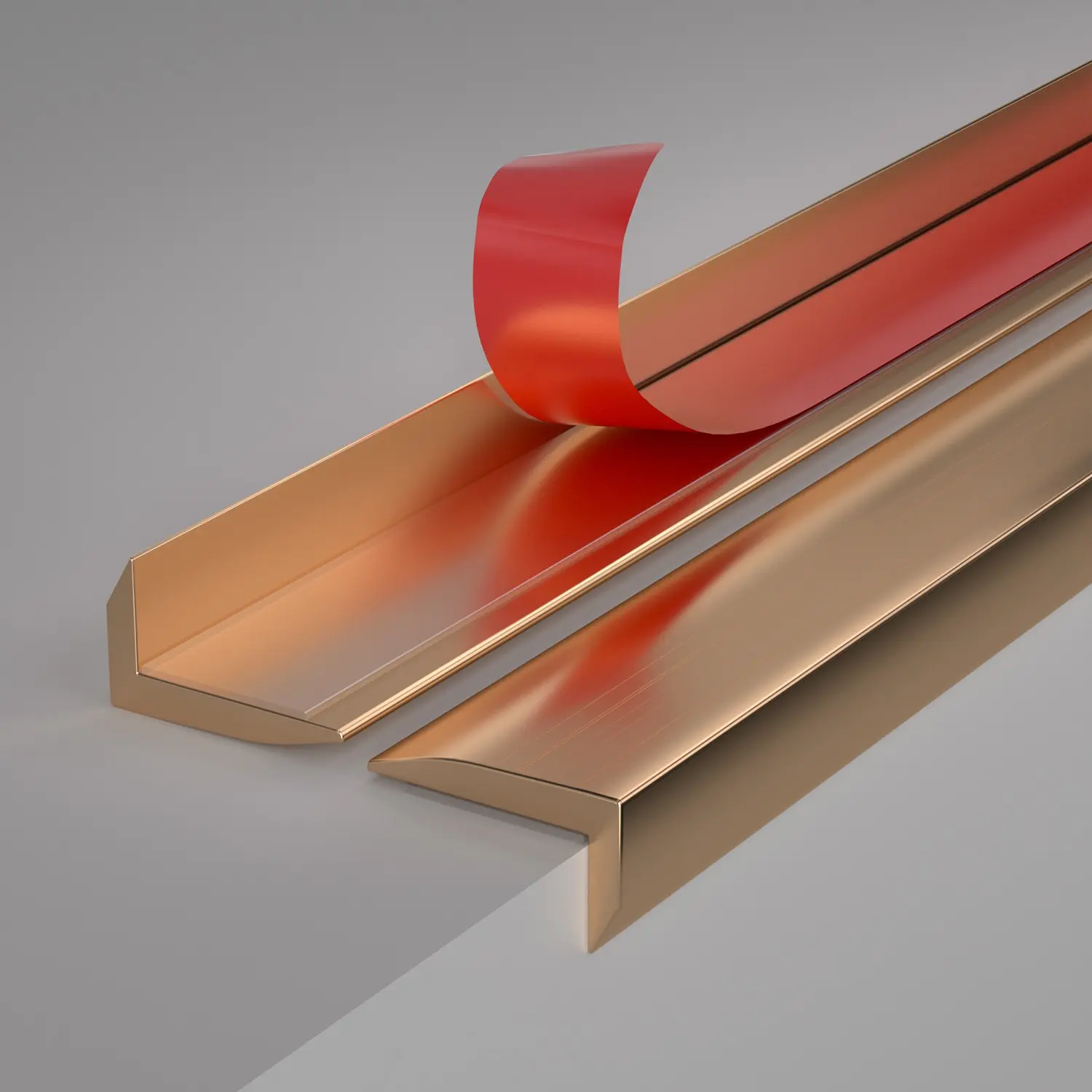 10 Sheets Metal L-shaped Protective Wall Corner Strip Right Angle Wrapping Edge Sticker For Home Interior Furniture Decoration