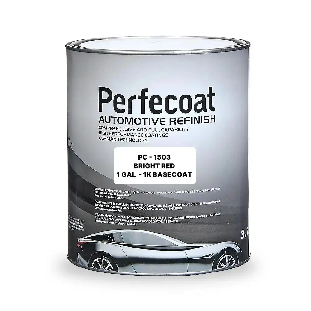 Perfecoat 1K Basecoat Solid Toners PC-1503 Bright Red – GAL, Automotive Refinish