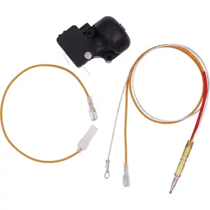Propane Tank Top Heater Safety Kit Replacement Parts, Gas Patio Heater Repair Parts, Faston Type Thermocoupler Assembly Kit and Fd4 Dump Switch Control