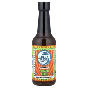 Big Tree Farms Organic Ponzu Zing, Marinade & Sauce, 10 fl oz (296 ml)