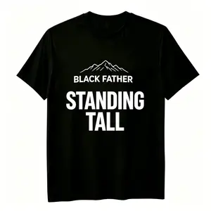 Elevated Classic Cotton T Shirt for Men Unique Dad Gift