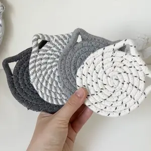 Adorable Cat Ear Coasters (4Piece Set) - Super Absorbent & Non-Slip with Display Stand Cute Kitchen, Dining Table, & Coffee Bar Decor, Perfect Cat-Themed Gift